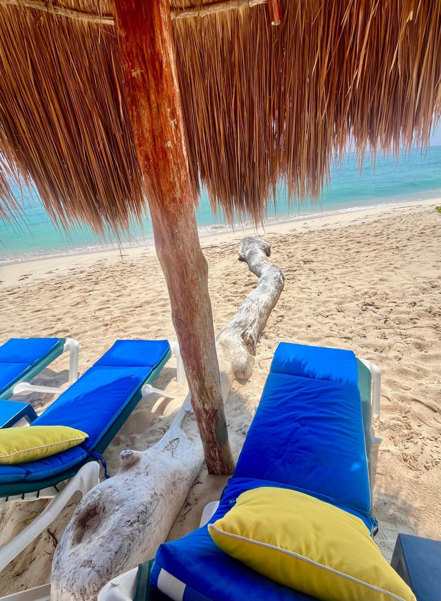 Beachfront Hammock Heaven 아쿠말 외부 사진